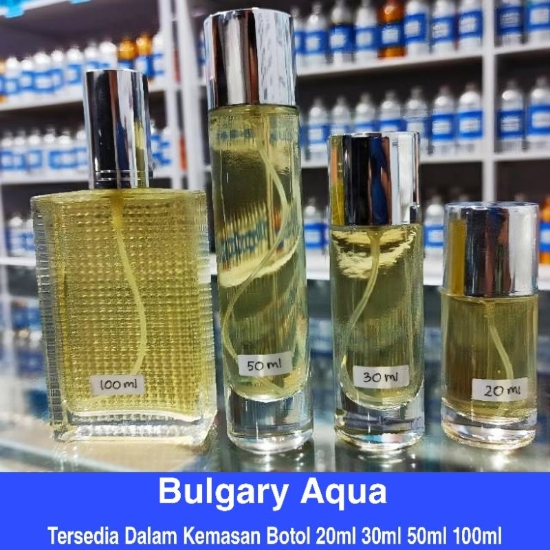 Parfum Reffil Bulgary Aqua Wangi Tahan Lama Parfum Refill Pria Bulgari Parfum Cowok Remaja Murah Par
