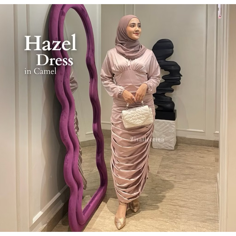 preloved hazel dress zisallection / baju lebaran