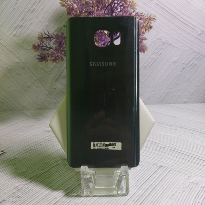 TUTUP BELAKANG BACKDOOR BACKCOVER BACK CASING BACK GLASS BACK DOOR SAMSUNG NOTE 5 SM-N9208 ORIGINAL 