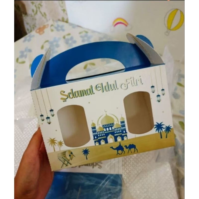 Box Hampers Kotak Parcel Lebaran Kue Kering