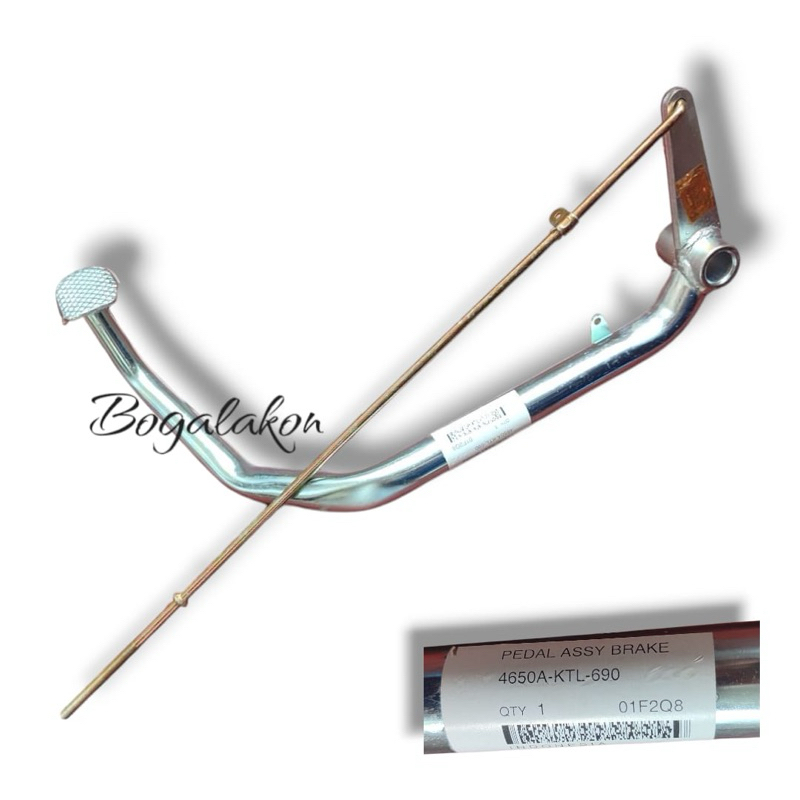 Pedal rem belakang supra fit new original ahm 4650aktl690