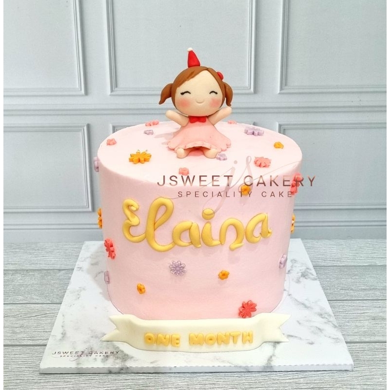 

custom figure simple baby fondant