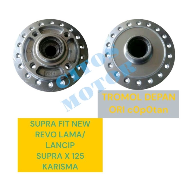 tromol depan Honda Revo lama Revo lancip ORI copotan