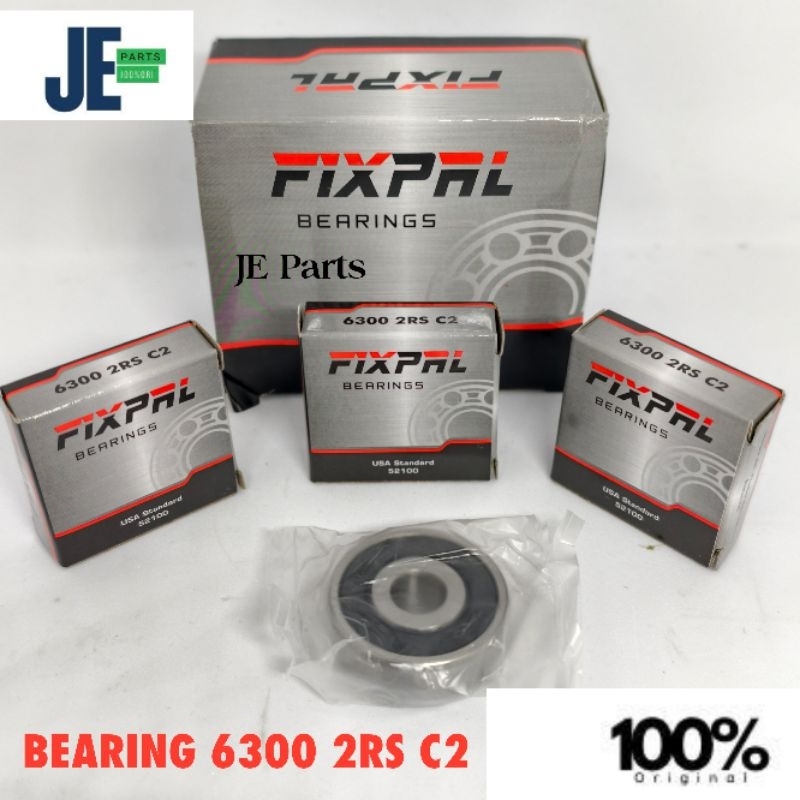 BEARING 6300 2RS (FIXPAL) / PCS / LAHER 6300 2RS
