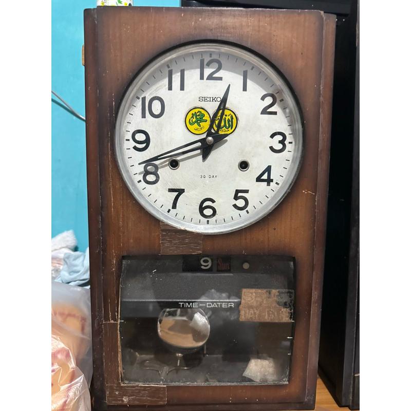 jam bandul jadul antik seiko japan