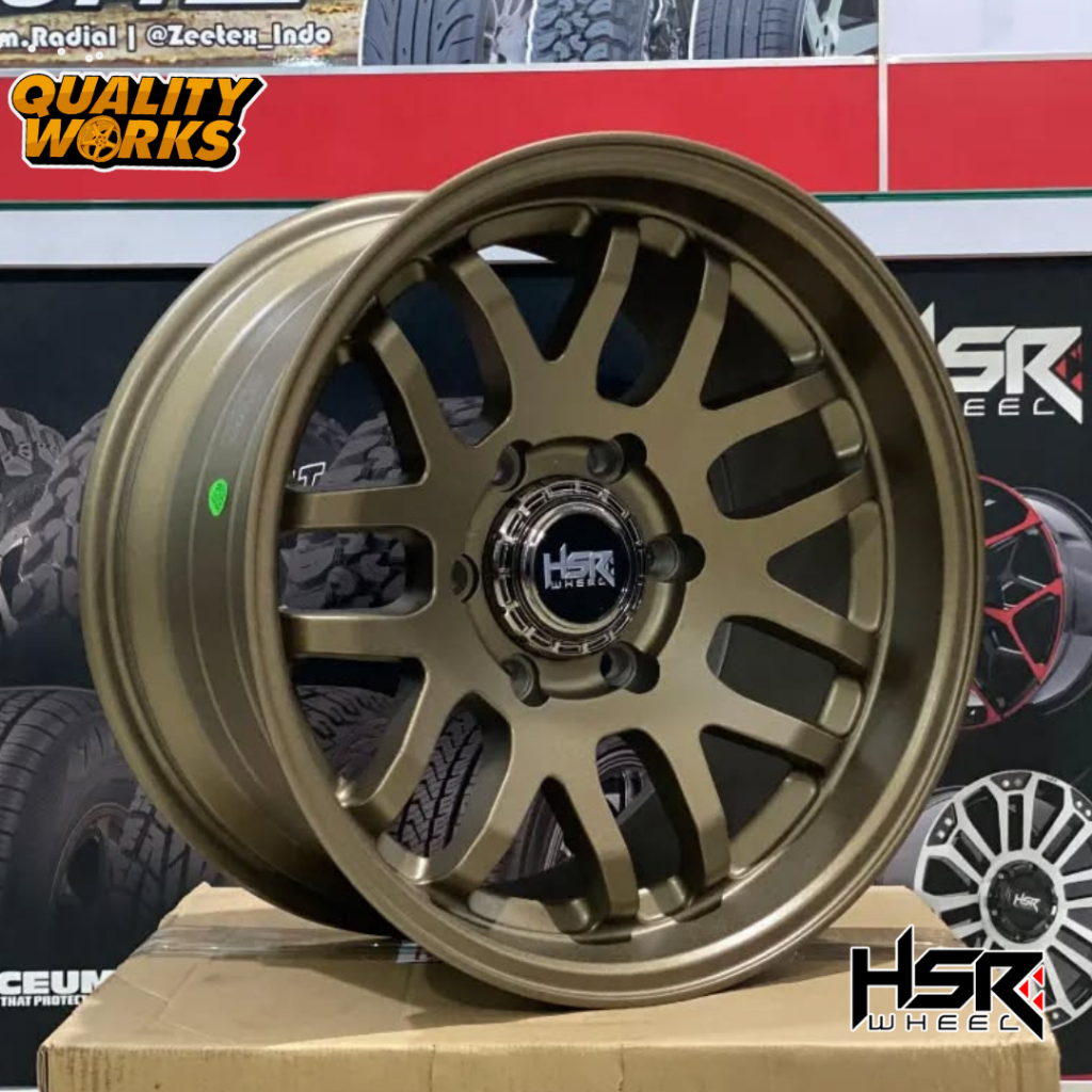 Pelek Mobil Izusu Dmux R17 Lebar 9 Pcd 6x139,7 Model Offroad Hsr Wheel Gili
