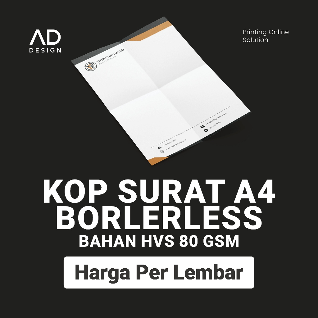 

CETAK KOP SURAT BAHAN HVS 80 GSM
