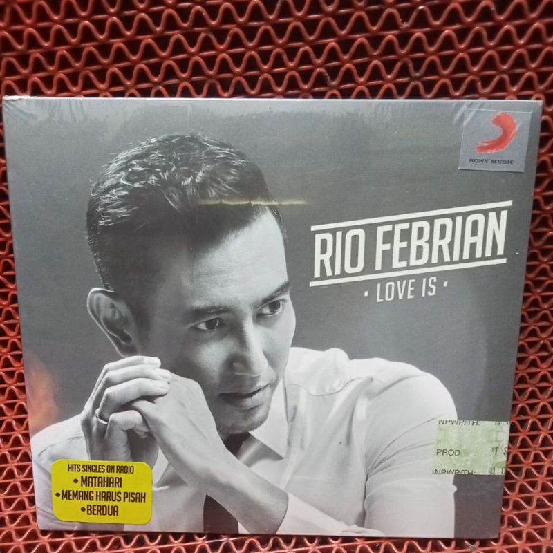 CD RIO FEBRIAN ..Love is...100% ORIGINAL