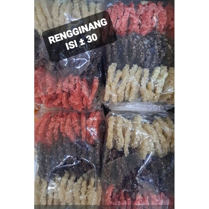 

RENGGINANG MENTAH ISI ± 30