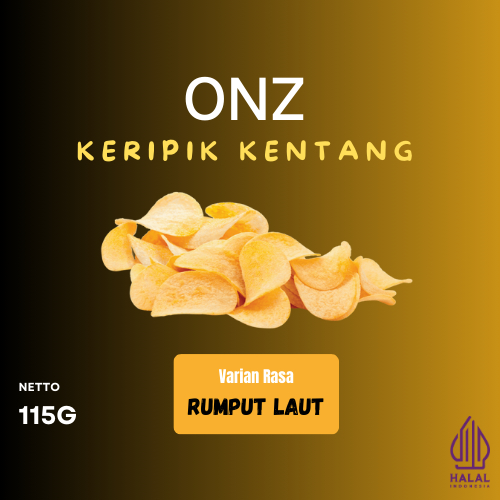 

Keripik Kentang ONZ Rasa Rumput Laut 115 Gram Lays Citato