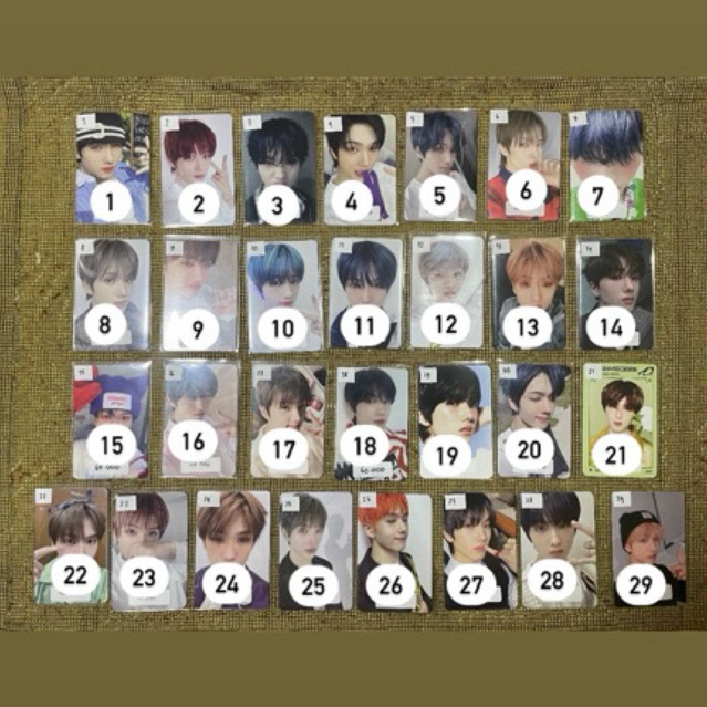 PHOTOCARD JISUNG OFFICIAL