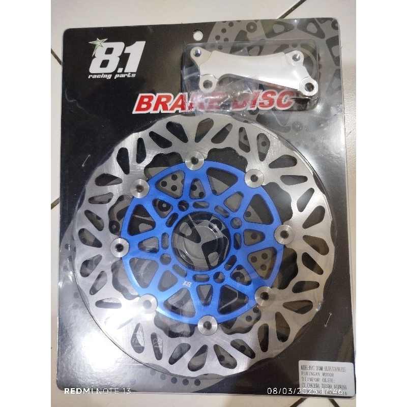 Disc 8.1 CNC Floating Stainless 260mm Hole 4 DiscBrake Mio Soul Smile Xeon Beat Scoopy Vario125 Vari