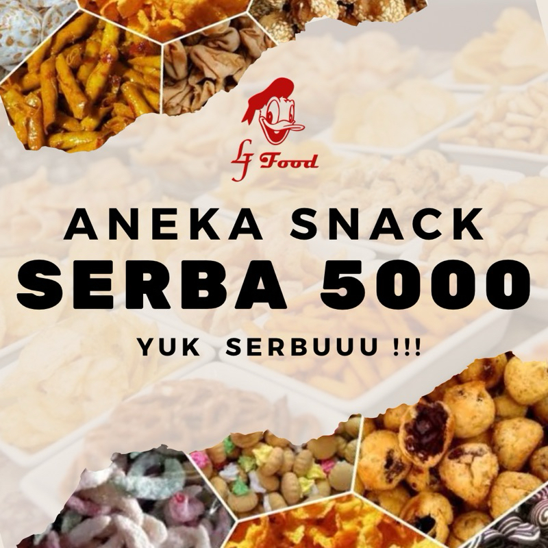 

Aneka Snack Kiloan Murah Serba 5 Ribuuuu