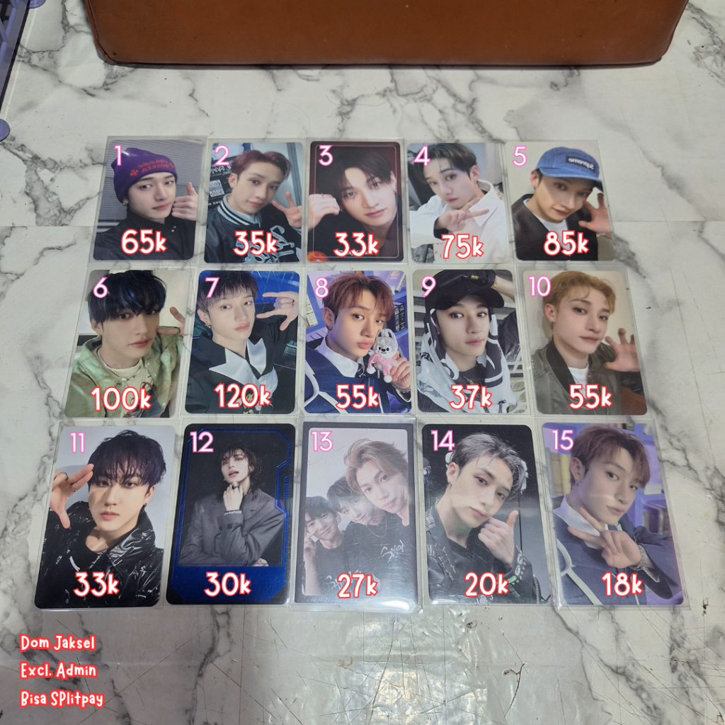 [READY] PC POB Stray Kids HOP SKZHOP HIPTAPE Trading Card TC SW Soundwave JYPSHOP LD Pangeran Rockst