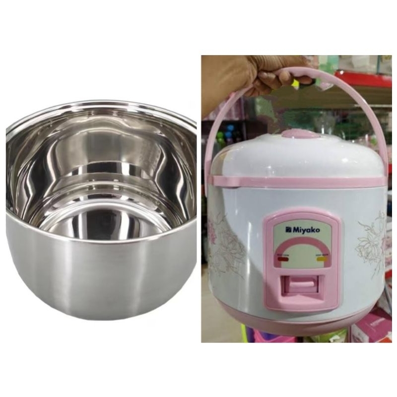 Panci Stainless Steel Utk Magic Com Miyako MCM 638