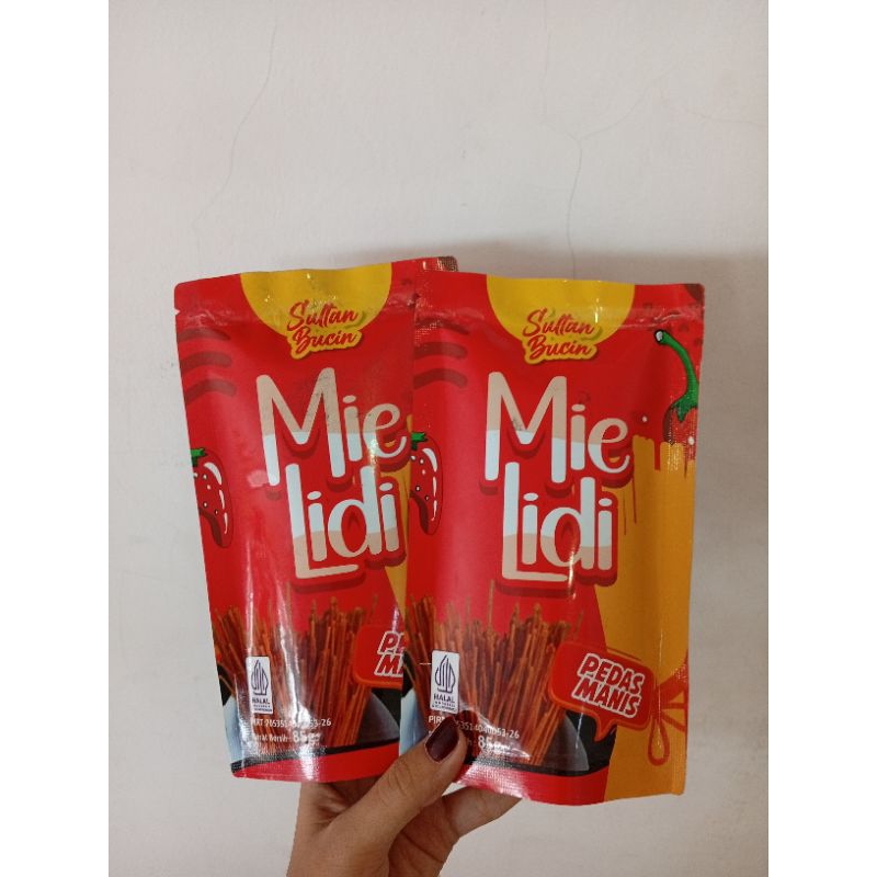

Mi Lidi Pedas Manis Sultan Bucin 85g