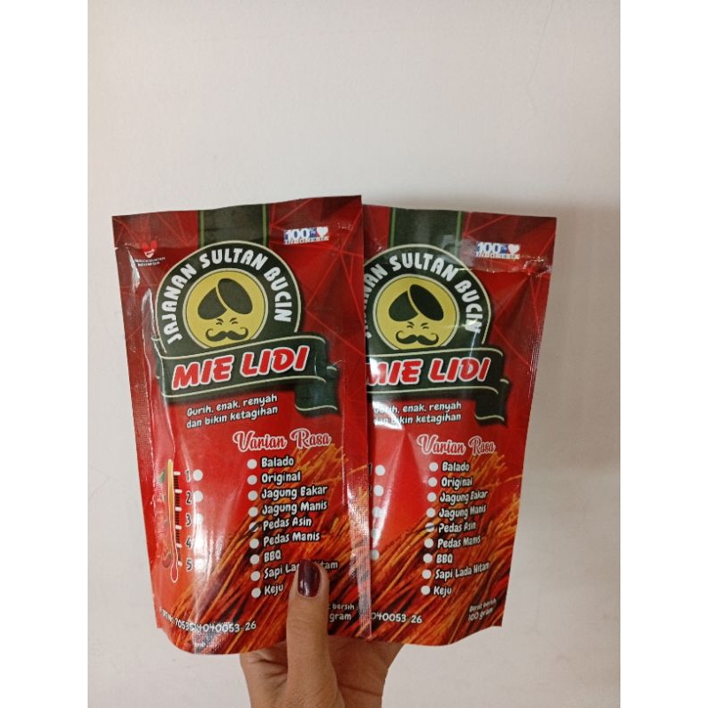 

Mi Lidi Pedas Asin Sultan Bucin 85gr
