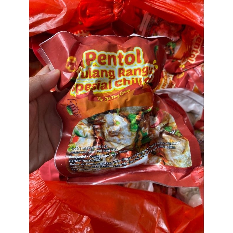 

Pentol tulang rangu free bumbu sambal by yuk ning