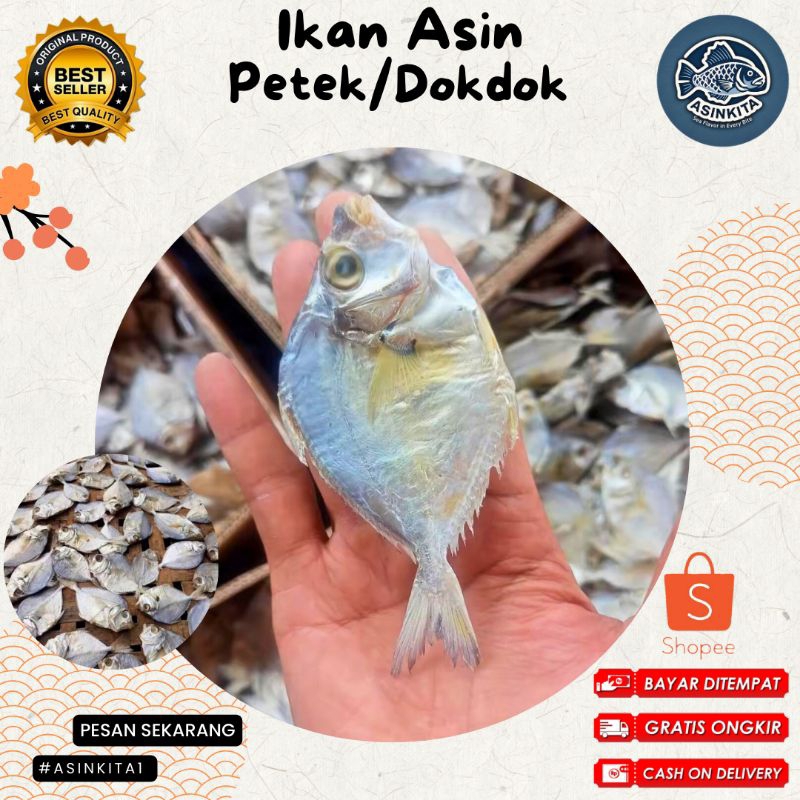 

ikan asin petek super / dokdok gurih 1 kg murah