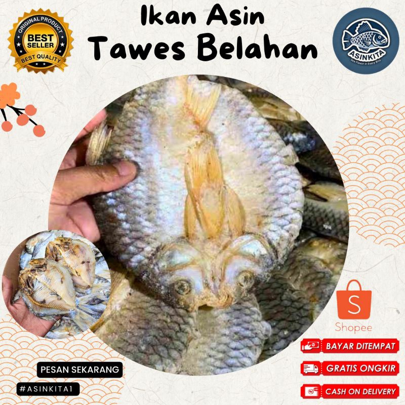 

Ikan Asin Tawes Belahan murah 1 kg