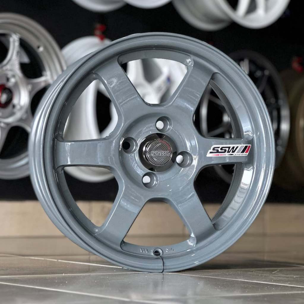 Velg Mobil Ring 15 | Velg SSW S244 - Volk Rays Te37 Made in Thailand Ring 15 Lebar 7 ET 35 PCD 4x100