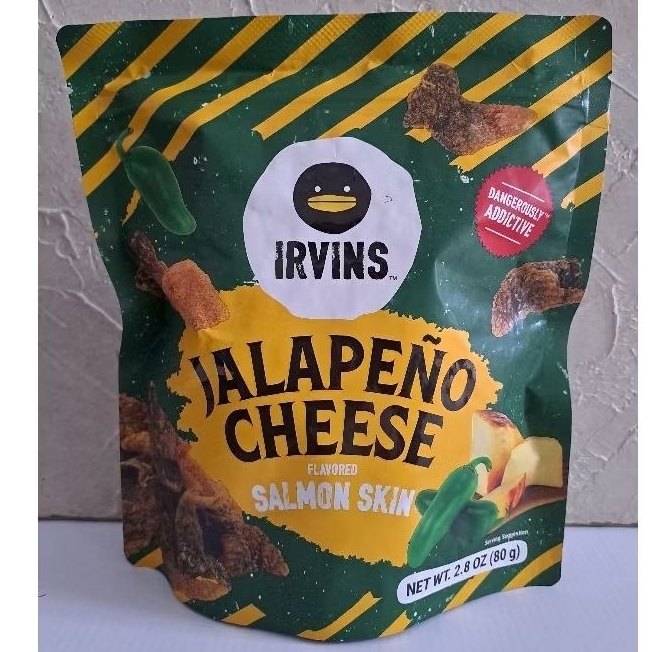 

IRVINS JALAPENO CHEESE SALMON SKIN