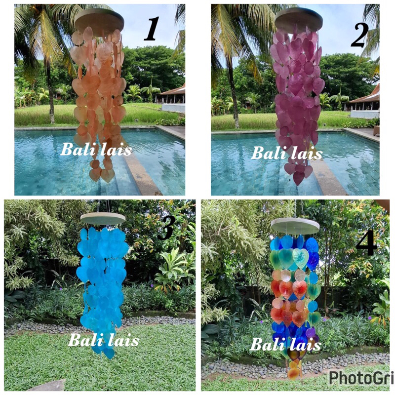 dekorasi kerang/lonceng angin/lonceng kerang