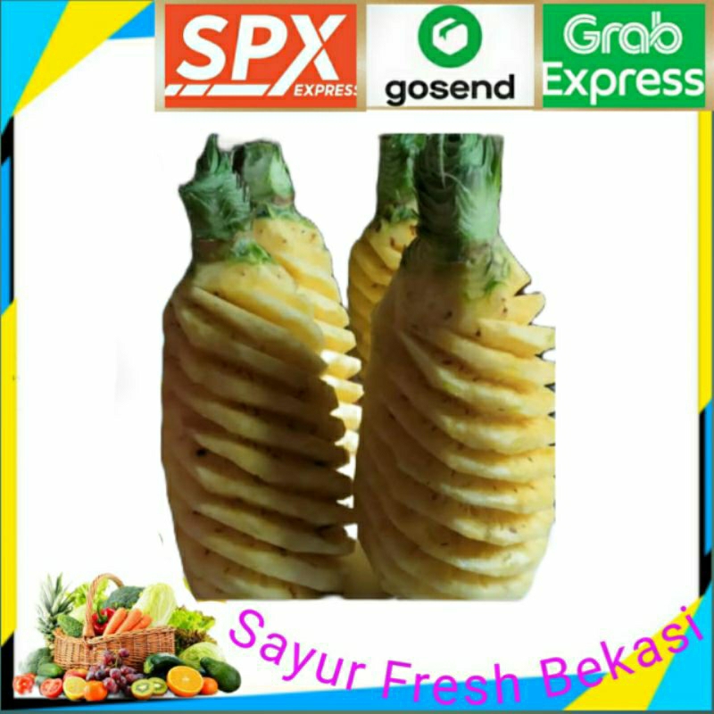 

Nanas Kupas Palembang (1 Buah).