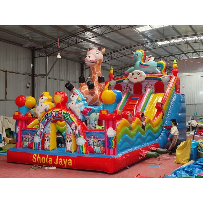 istana balon 5x10 model unicorn istana balon gresik