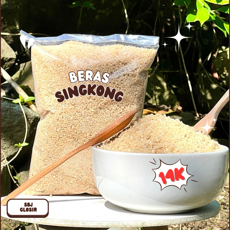 

1KG BERAS SINGKONG/ OYEK/TIWUL KHAS KEBUMEN | Kemasan 1000gram/1KG