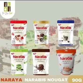 

naraya, narabis nougat netto-90g