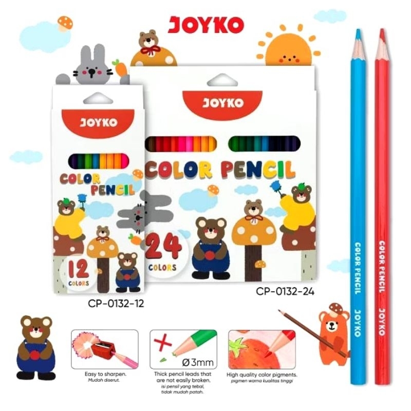 

Color Pencils Joyko CP-0132
