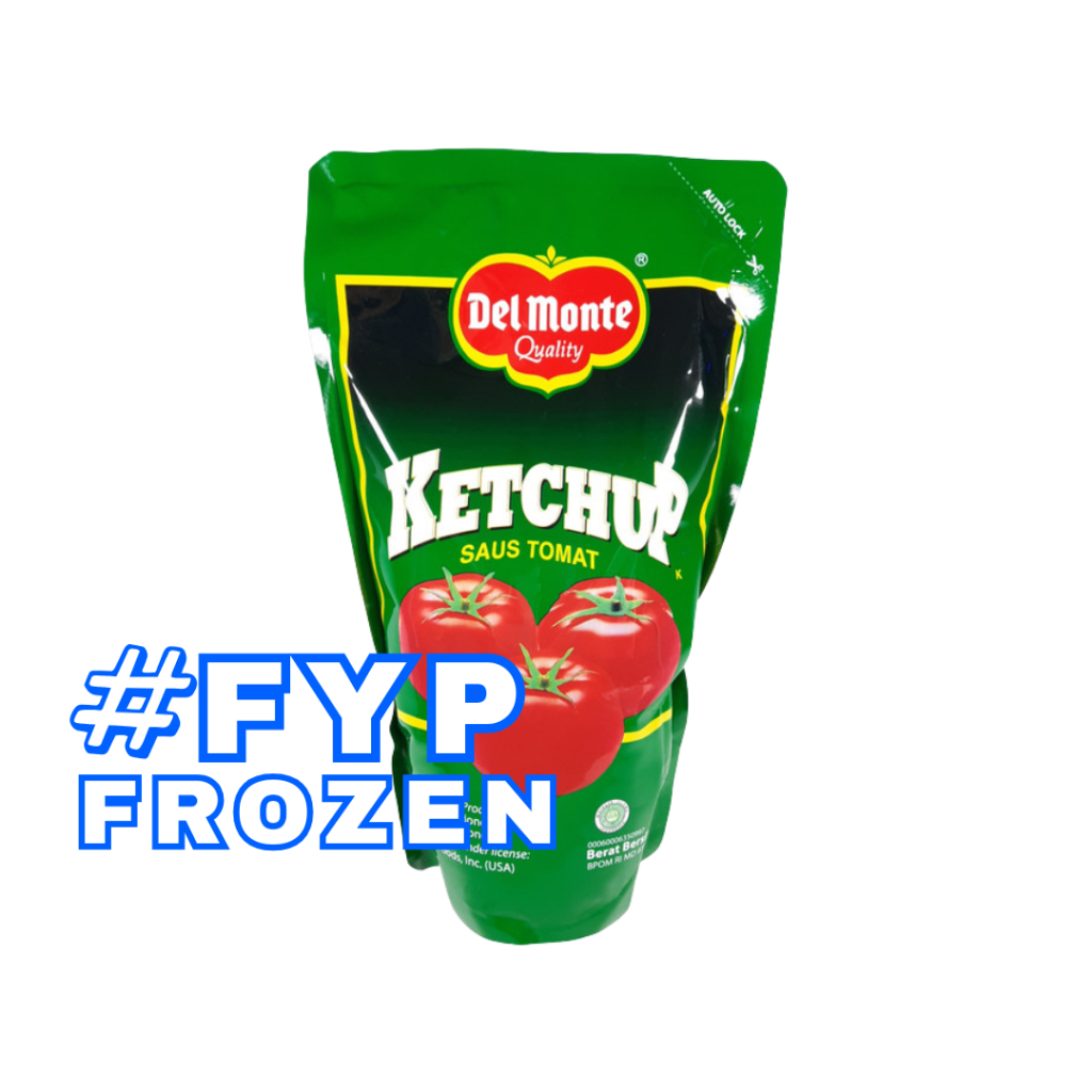 

DELMONTE TOMATO STANDING POUCH 1KG SAUS TOMAT DEL MONTE