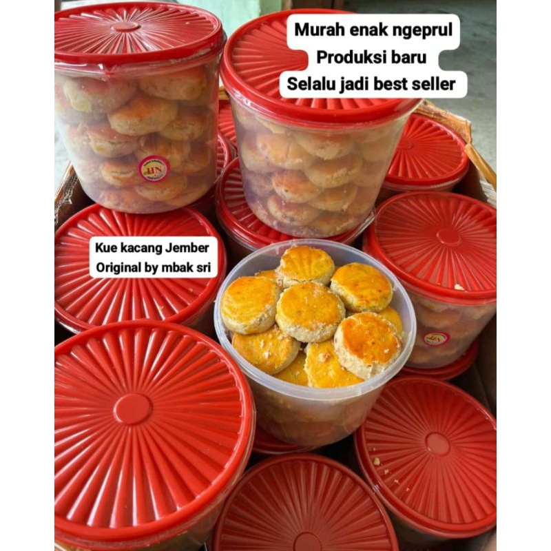 

kue kacang toples