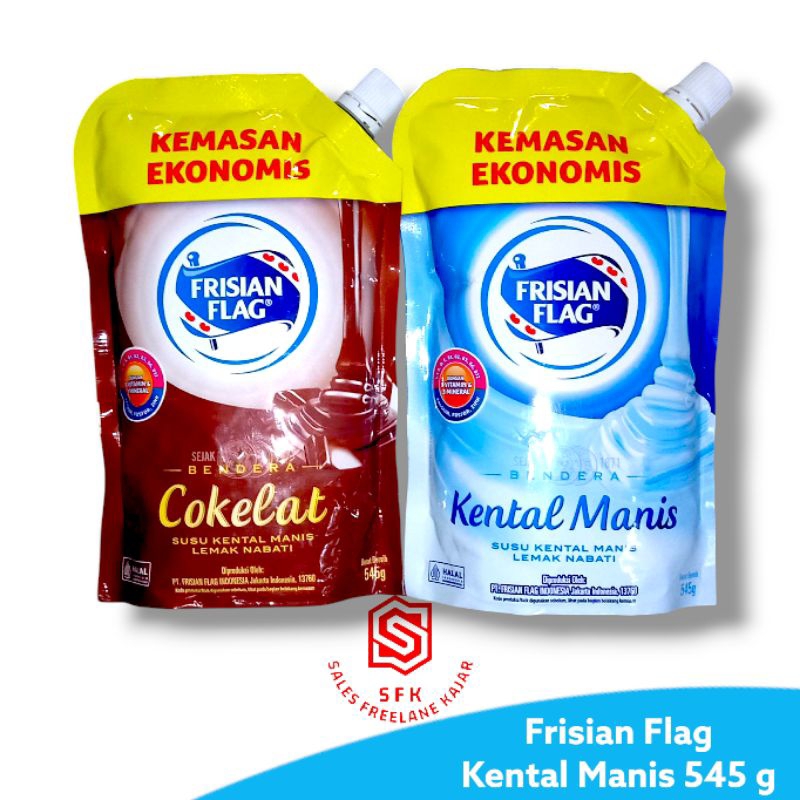 

Frisian Flag Susu Kental Manis Pouch 545 gr