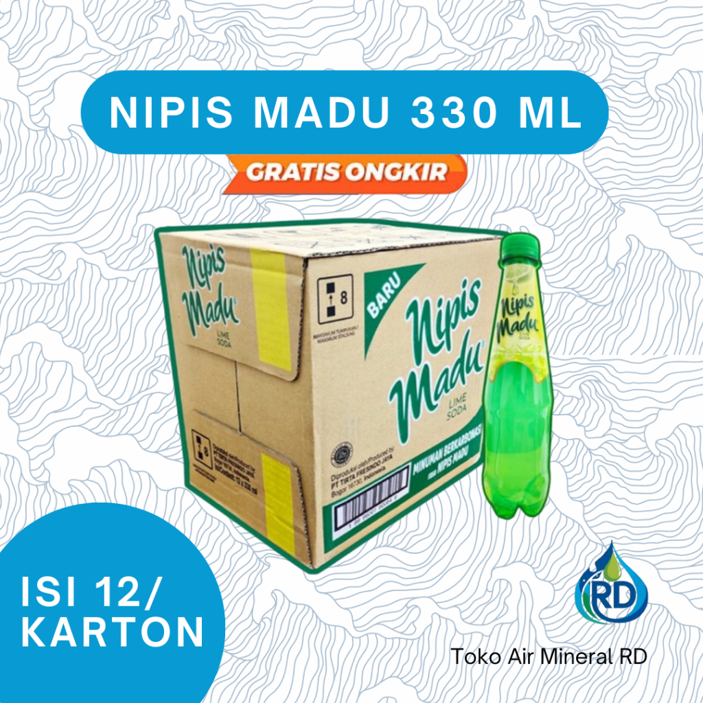 

RD - NIPIS MADU Botol 330 ML 1 Dus - Isi 12 x 330 ML - Minuman Kemasan Manis