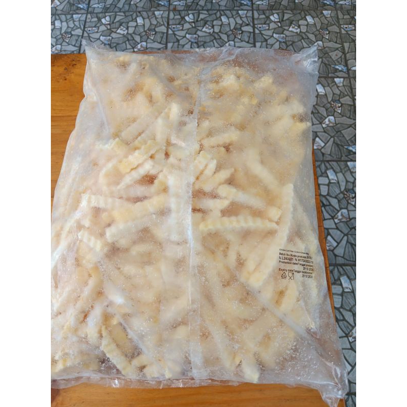 

Kentang Crinkle 2,5kg Aviko
