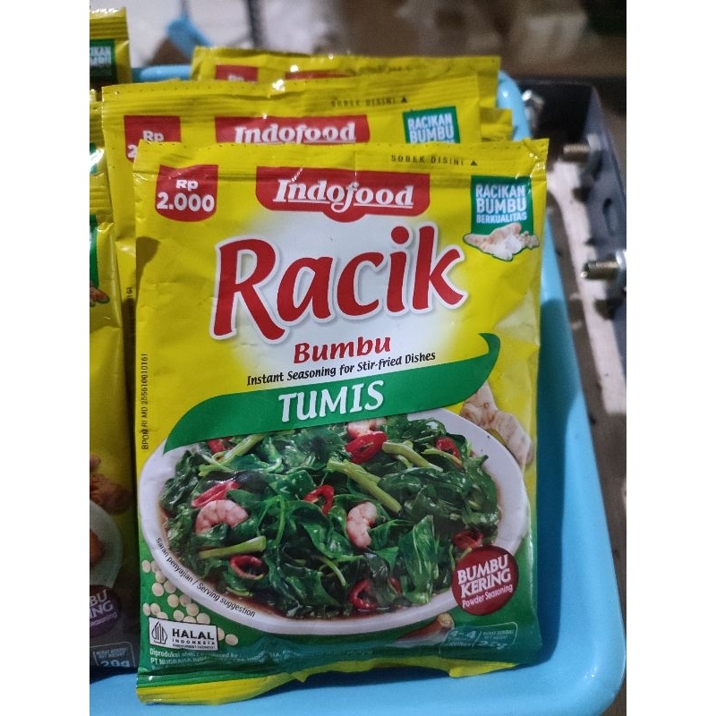

Murah Indofood Racik Tumis kemasan 22gram xsayur