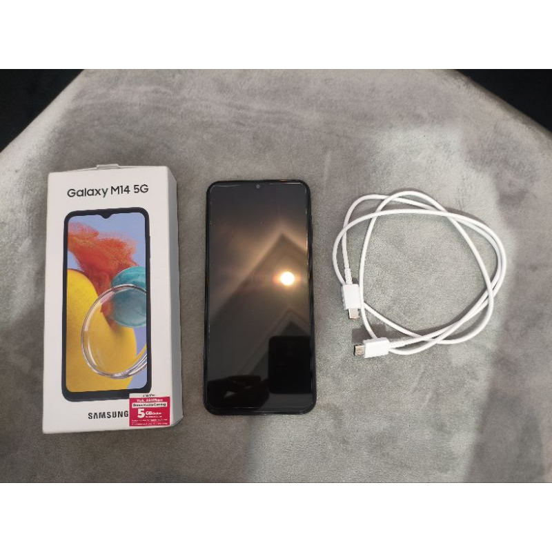 Samsung M14 5G 4/64GB Second Resmi Indonesia