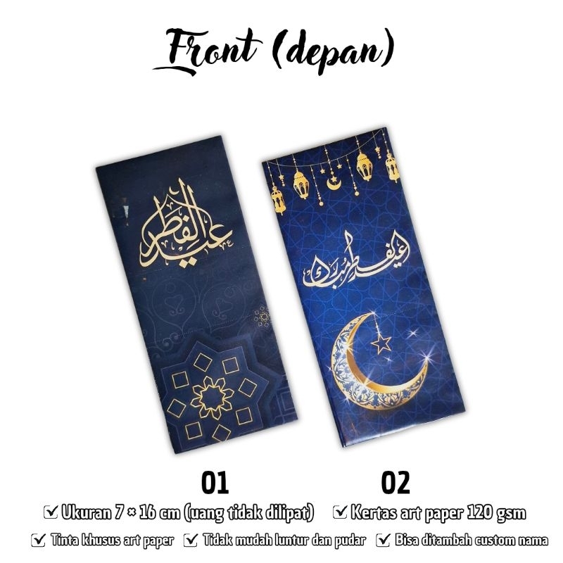 

(10 pcs) Amplop Lebaran Jumbo