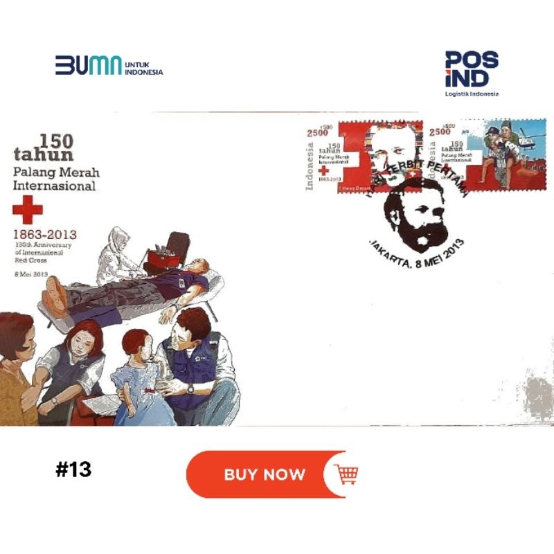 

Sampul Hari Pertama 150 tahun Palang Merah Indonesia PMI