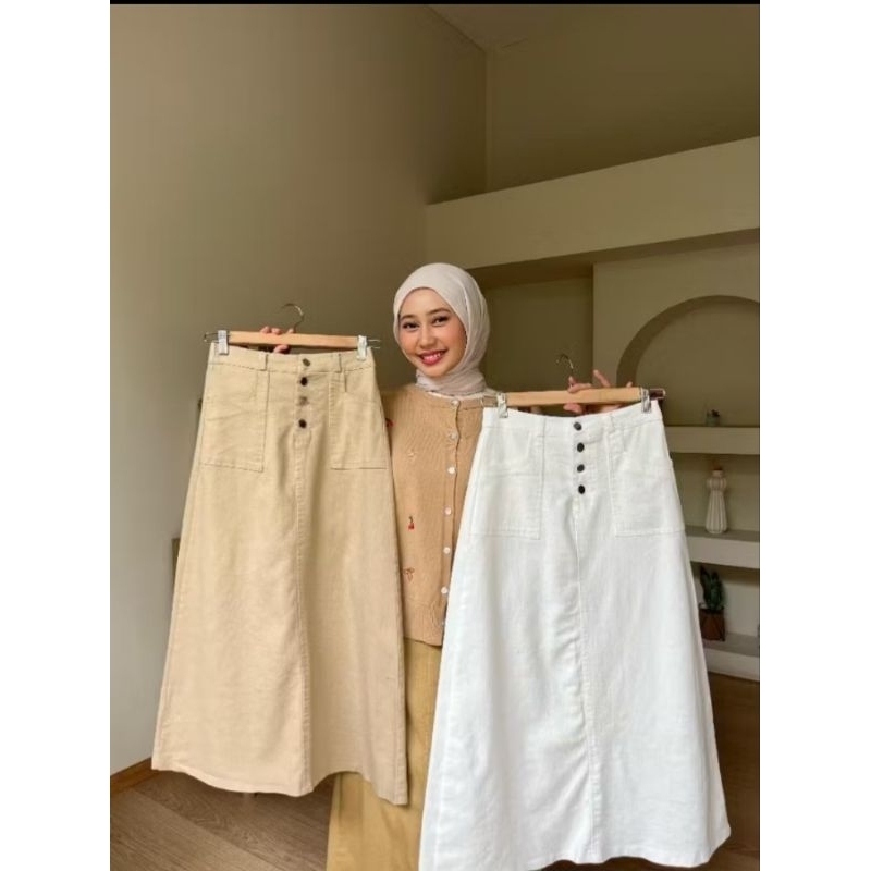 Chilla rok jeans coksu ALLN Knitwear