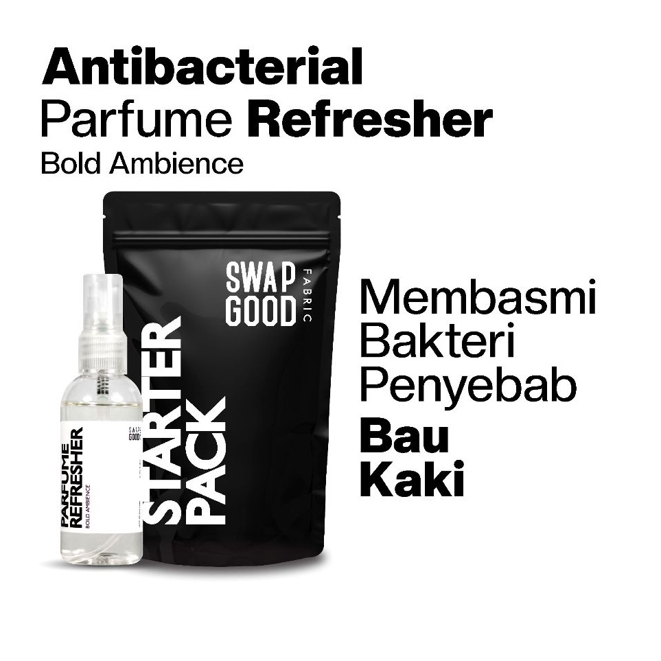 KODE F86Q SWAP GOOD Parfume Bold Ambiance Pengharum Sepatu  Tas 65ml