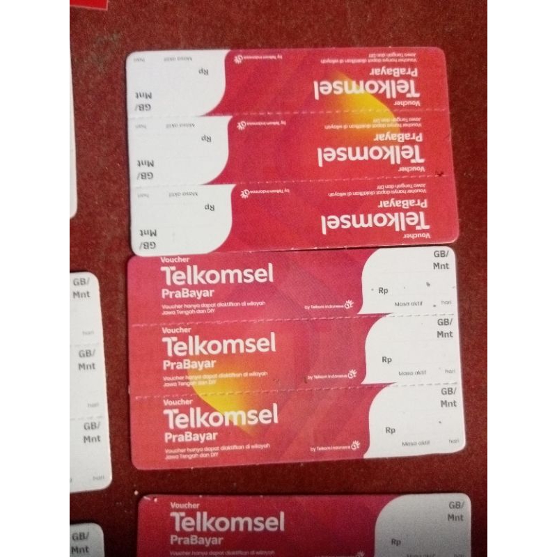 Voucher kosongan Telkomsel Jateng exp 30 Sept 2025