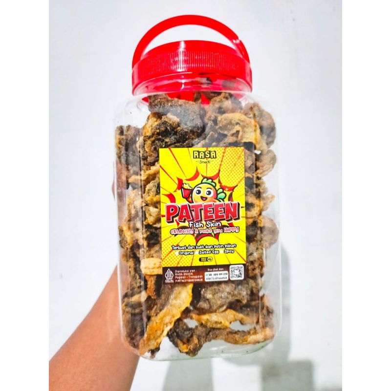 

LAGI VIRAL!!! PATEEN FISH SKIN | SNACK KULIT IKAN DORI / PATIN BY RASA SNACK