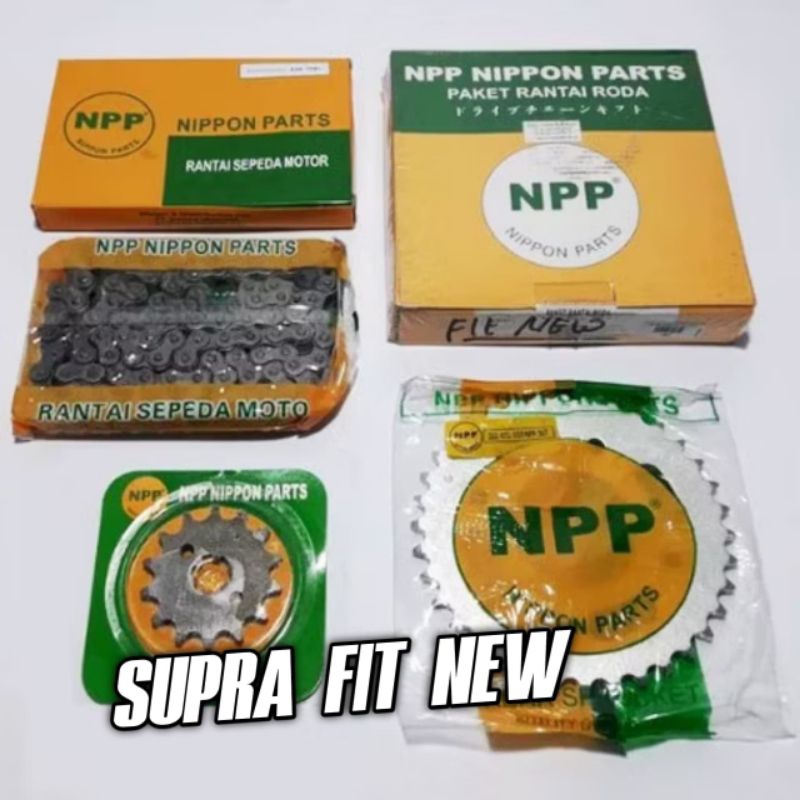 GIR GER SET SUPRA FIT NEW SUPRA X 125 NPP ( 36T ) NPP
