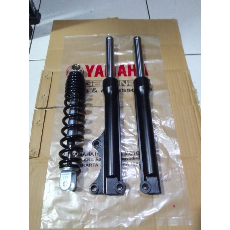 paket shockbreaker depan belakang yamaha mio j mio soul gt fino 115 kualitas original
