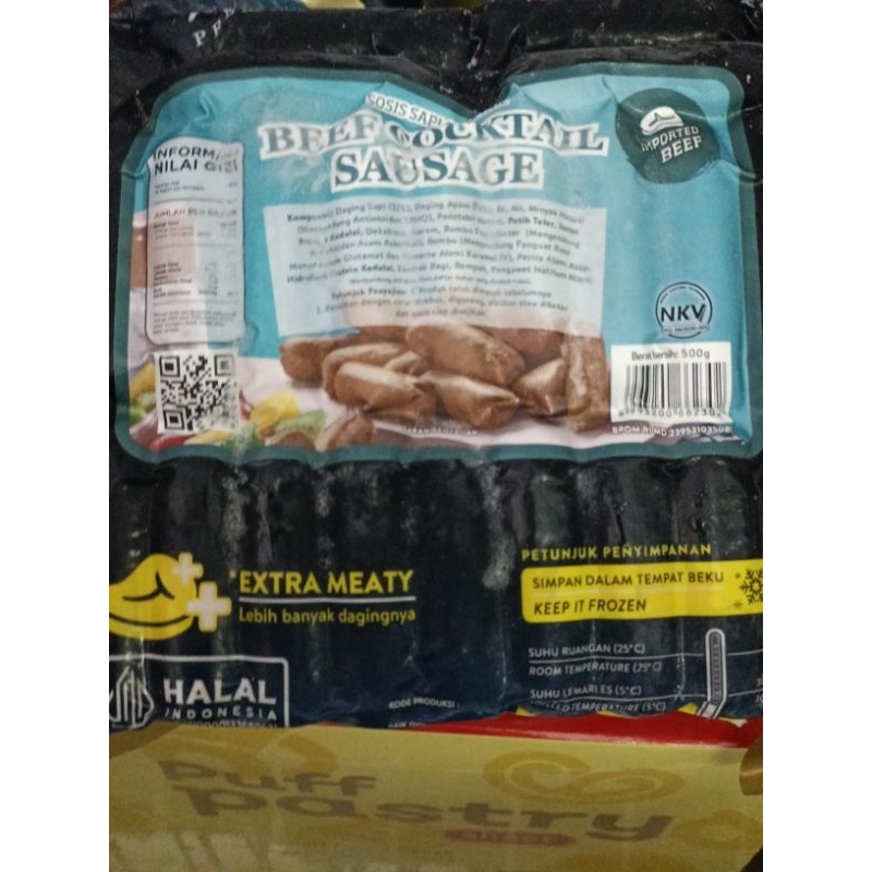 

KANZLER BEEF COCKTAIL SAUSAGE 500gr