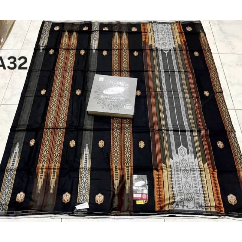SARUNG ATLAS SUPER PREMIUM960 SILVER TERBARU