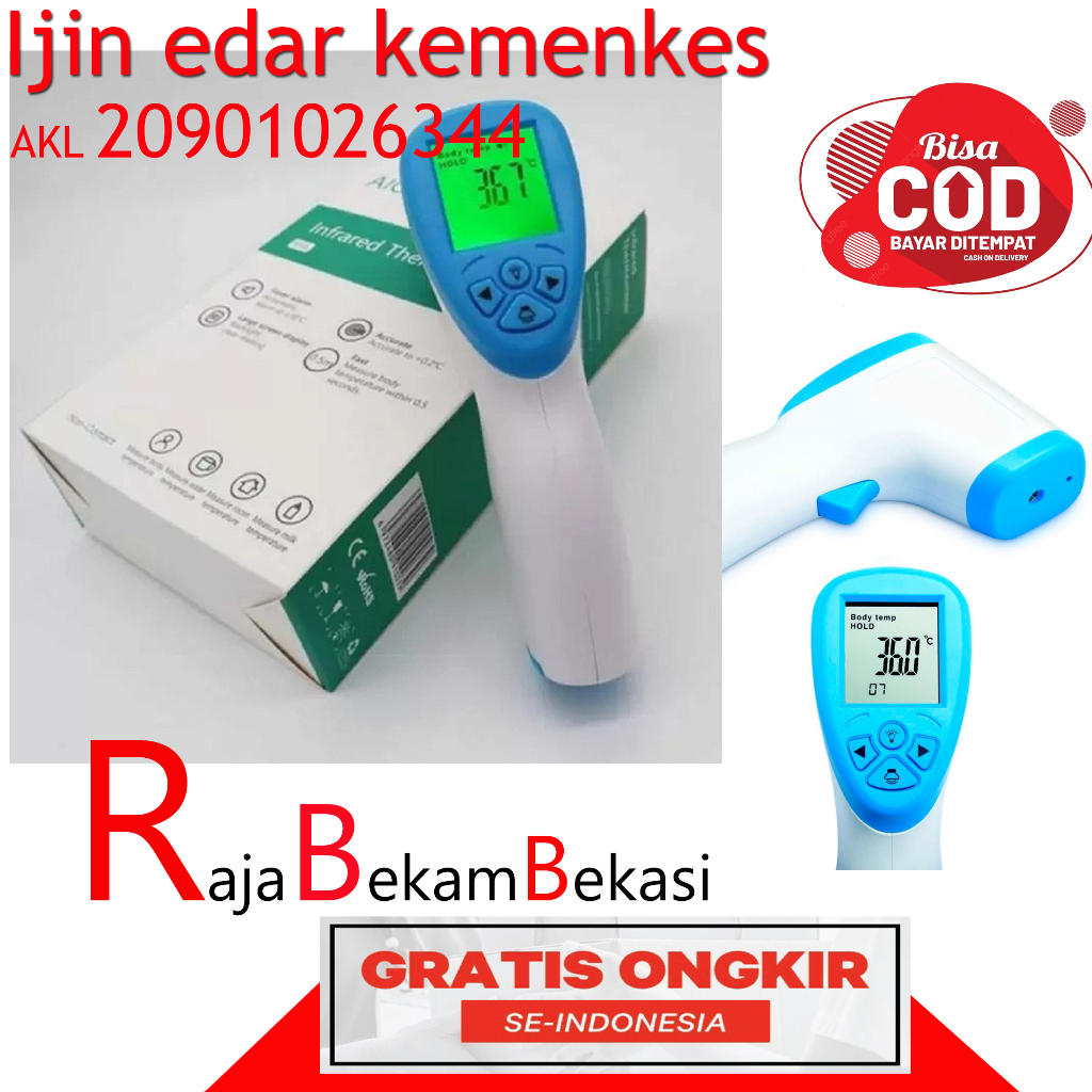 Termometer INFRARED Aicare/ Aicare TERMOMETER BAYI DEWASA ANAK NON CONTACT